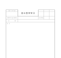 감사정보보고 감사정보보고